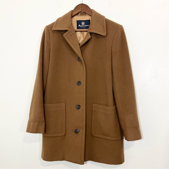 Aquascutum London Jackets & Blazers - Vintage Aquascutum London Wool Cashmere Angora Coat
